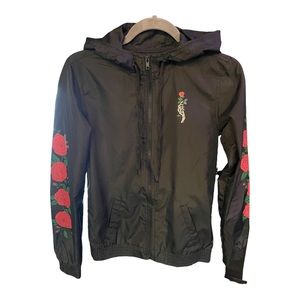 EMPYRE CLOTHING EST.1999 black windbreaker zip up Jacket